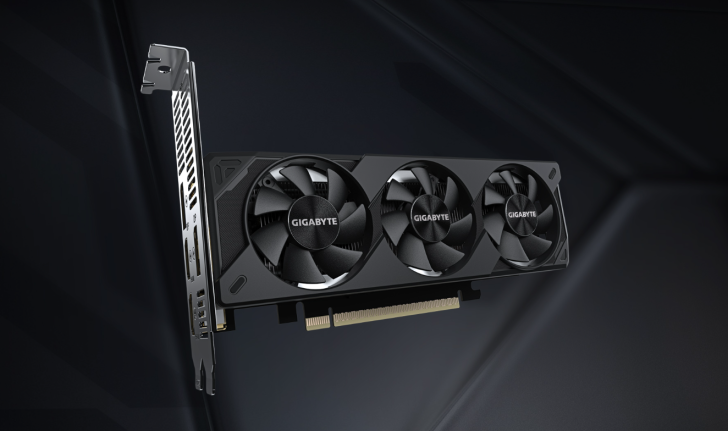 GIGABYTE Launches GeForce RTX 5050 OC Low Profile GPU With Triple Fan Cooling Solution