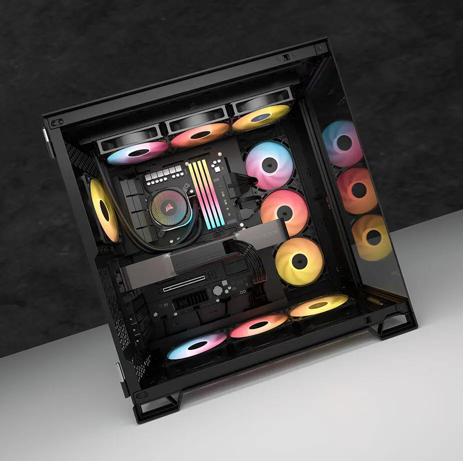 Corsair Unveils RS-R Fans with Reverse Rotors for Unobstructed RGB Lighting