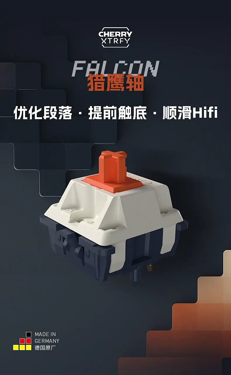 CHERRY MX FALCON Mechanical Switch Launch – Retro-Inspired HiFi Key Feel