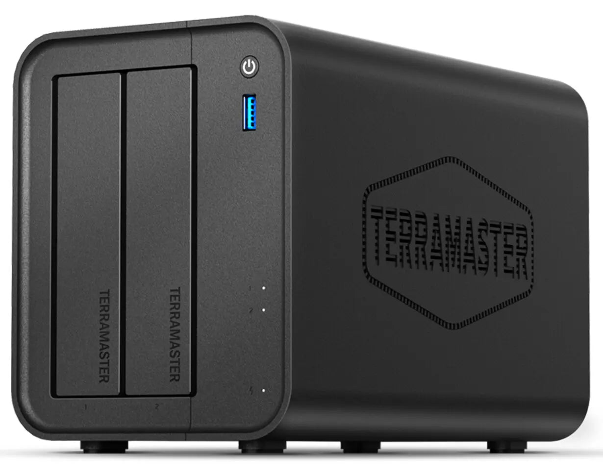 TerraMaster F2-425 2-Bay NAS: Intel x86 Quad-Core Upgrade for Home Storage