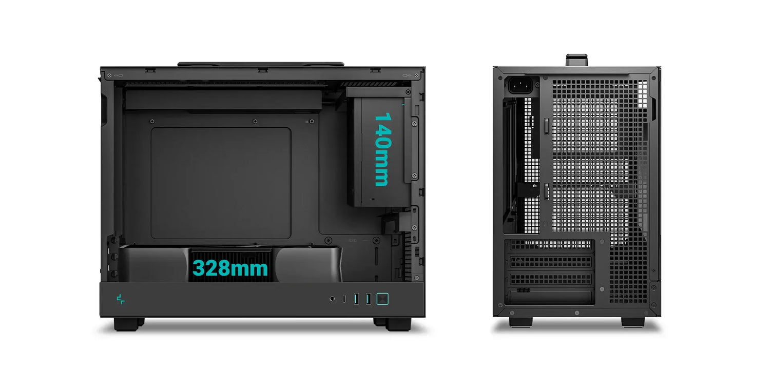 DeepCool CH160 PLUS Compact Micro-ATX Case Announced
