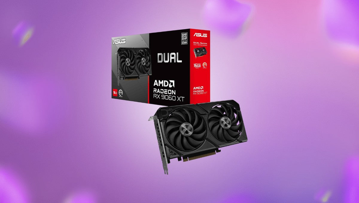 16GB ASUS RX 9060 XT GPU with better airflow is $140 off right now