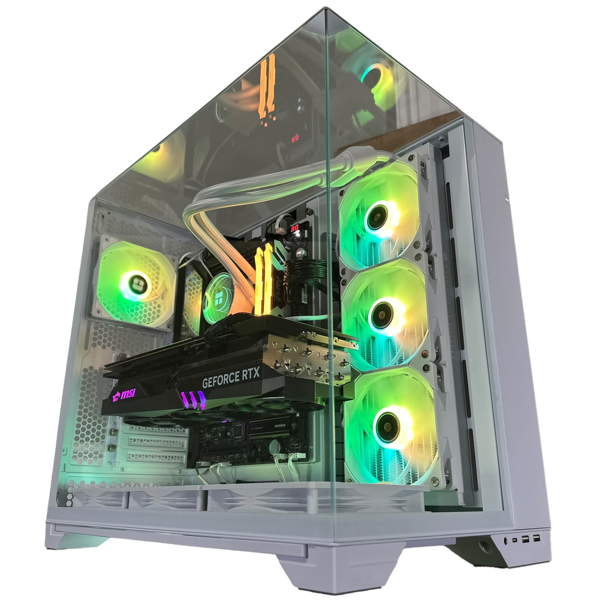 Top Tier Brand New High End 24-Core Gaming PC, ASUS ROG MAXIMUS, i9-14900KF, RTX 4090/5090 Options, 64GB 6000mhz DDR5 RAM, 4TB NVME SSD, 8TB HDD (Options), WIFI