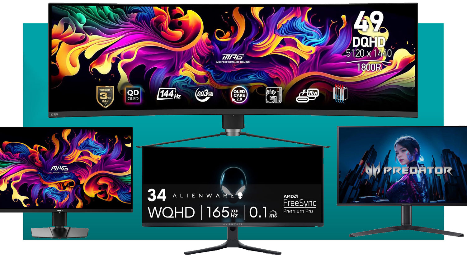 OLED is the must-have gaming monitor tech and I've got some great early Prime Day deals for you