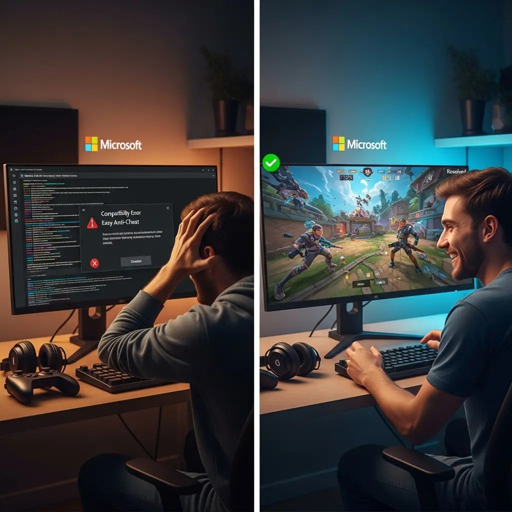 Microsoft Resolved Easy Anti‑Cheat Conflict in 24H2