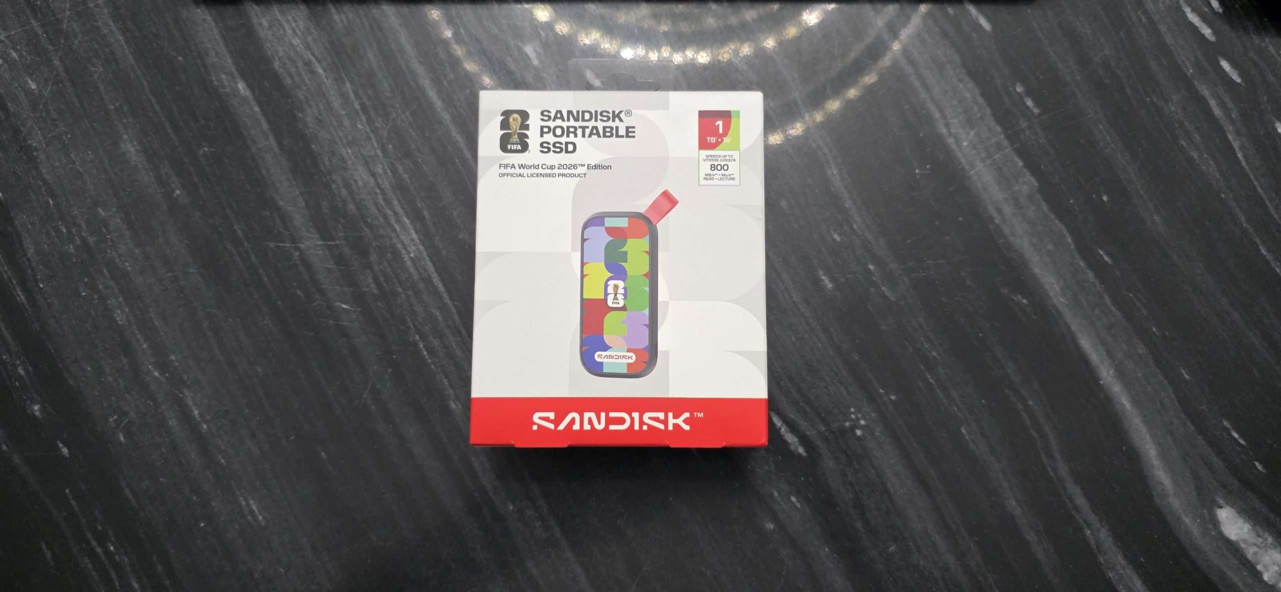 Review: SANDISK Portable SSD: FIFA World Cup 2026 Edition