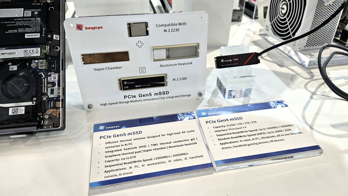 Longsys Brings Their mSSD to Market and Bumps it to Gen5