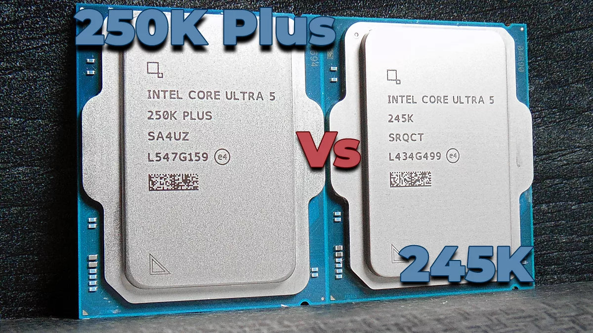 Intel Core Ultra 5 250K Plus vs Intel Core Ultra 5 245K CPU Review
