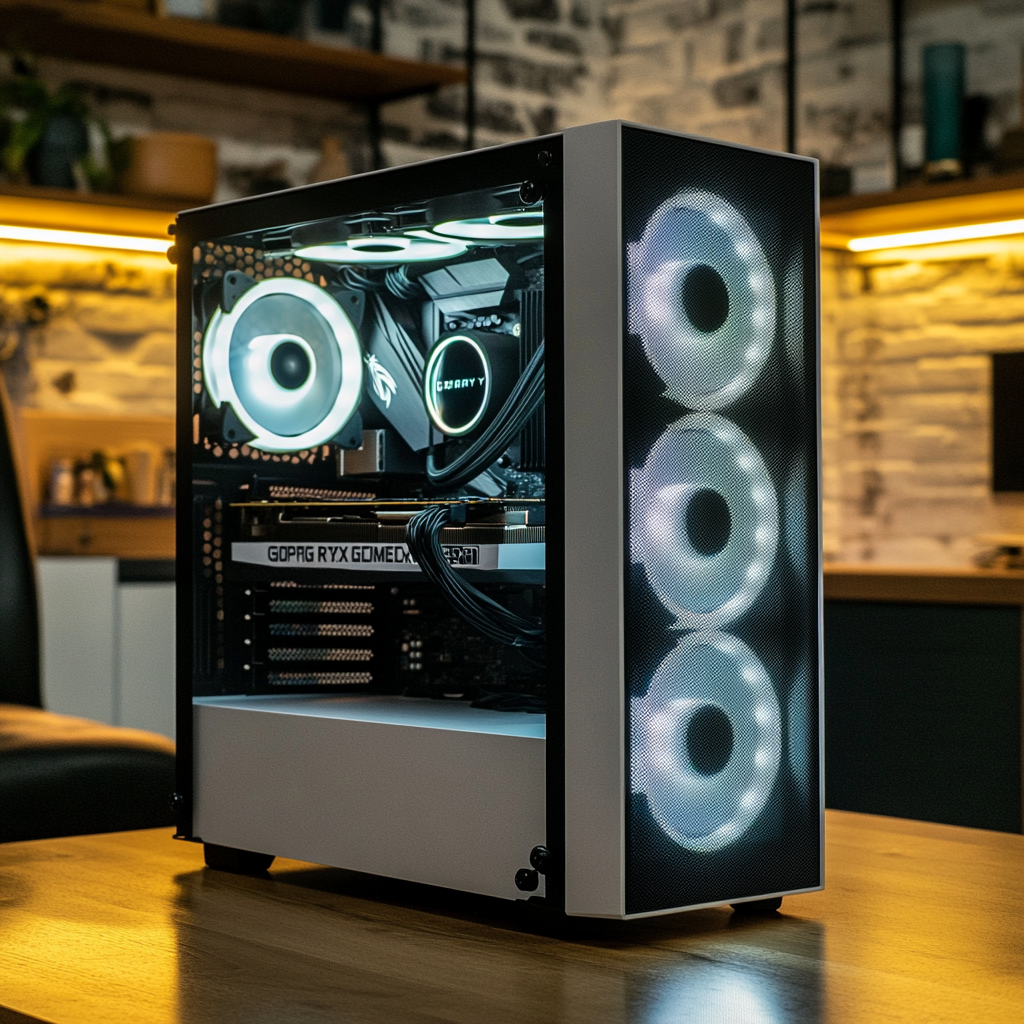 Colorful announces a white, quad-fan variant of the iGame Vulcan RTX 5080