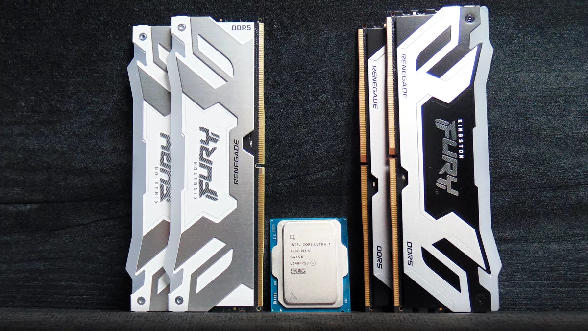 Intel Core Ultra 7 270K Plus CPU RAM Performance