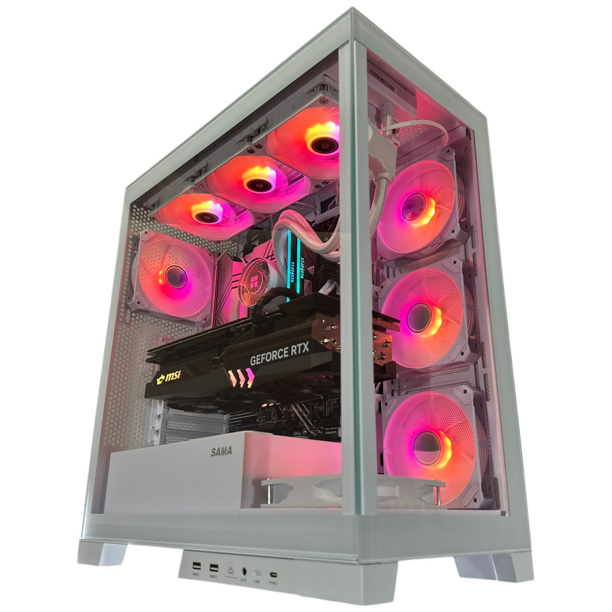 Top Tier High End 16-Core Gaming PC ASUS PRIME, i9-12900K, RTX 4090 24GB Options, 64GB 3200mhz DDR4 RAM, 2TB GEN 4 NVME SSD, WIFI