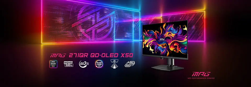 First Look: MSI 500Hz QD-OLED Gaming Monitor with Human Detection