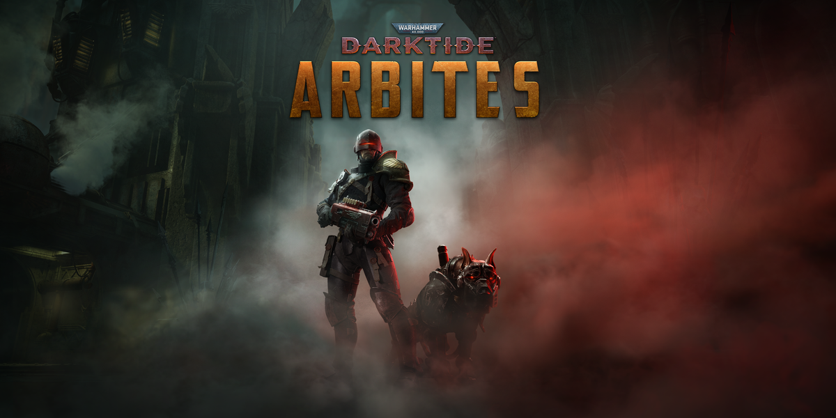 Warhammer 40,000 Darktide is getting a playable space cop, and a trusty cyber dog