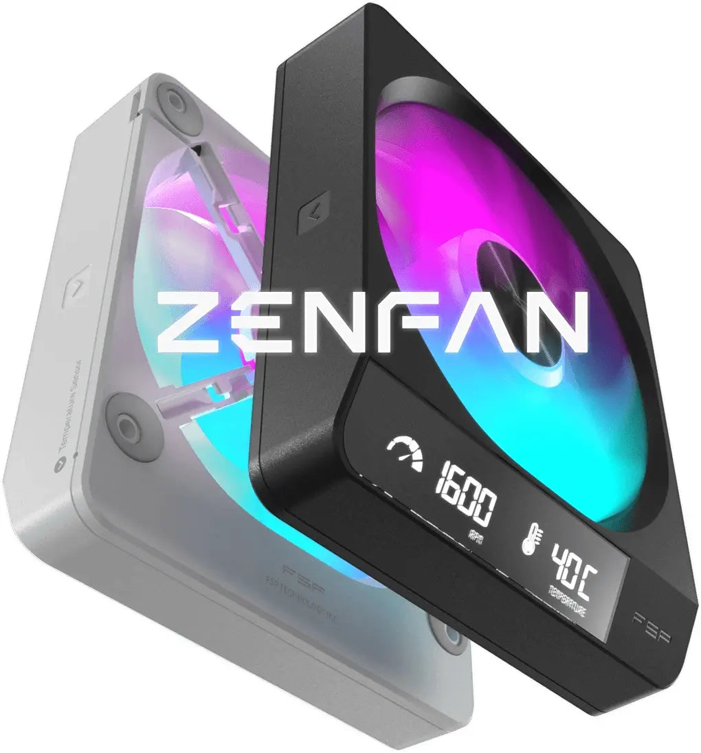 FSP Introduces ZENFAN with Real-Time Speed and Temperature Display