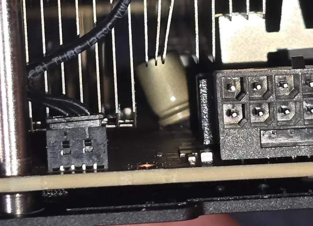 GeForce RTX 5090 Goes Boom: PNY GPU Suffers Capacitor Failure Near 16-Pin Connector