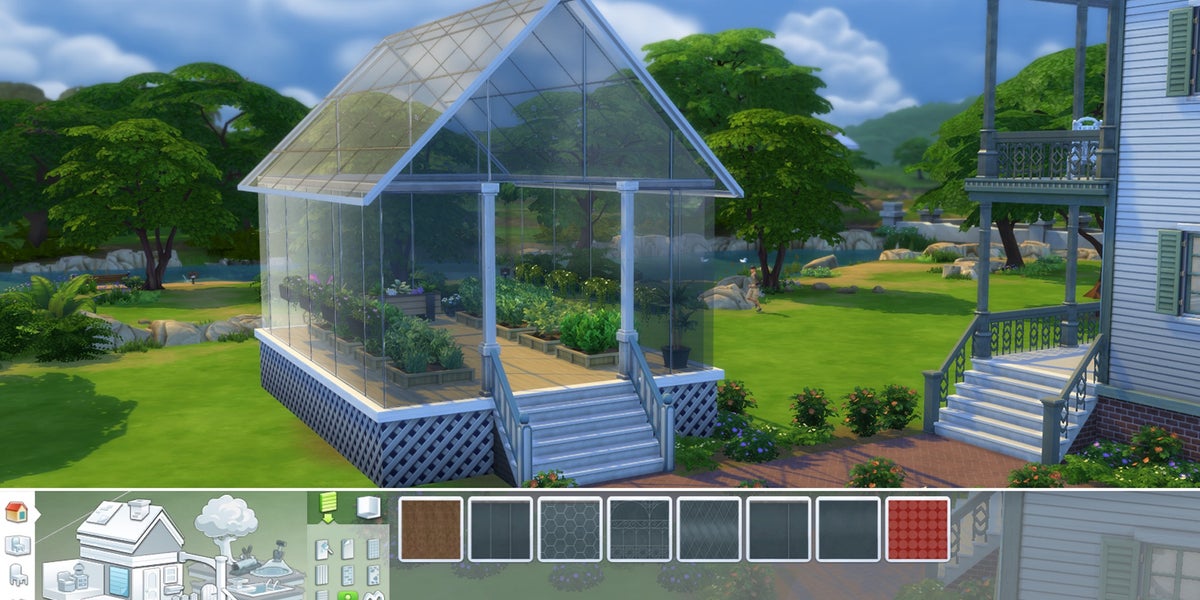 Glass walls, roof plants, collections menu refreshes, inventory QOL tweaks, and more arrive in The Sims 4 with the latest patch