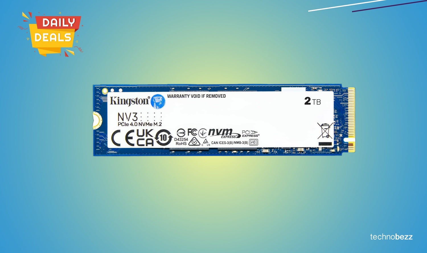 Kingston NV3 2TB NVMe SSD drops to $248.99 on Amazon