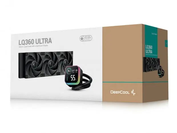 DeepCool LQ ULTRA AIO Cooler with 4-Segment Display Technical Details