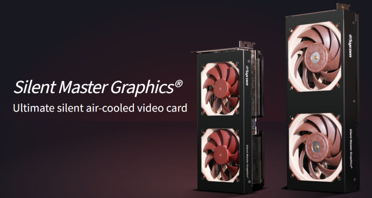 Sycom Intros GeForce RTX 5070 Ti, 5070, 5060 Silent Master GPUs With Noctua Cooling Fans, 120mm & 92mm “Dual-Fan” Designs