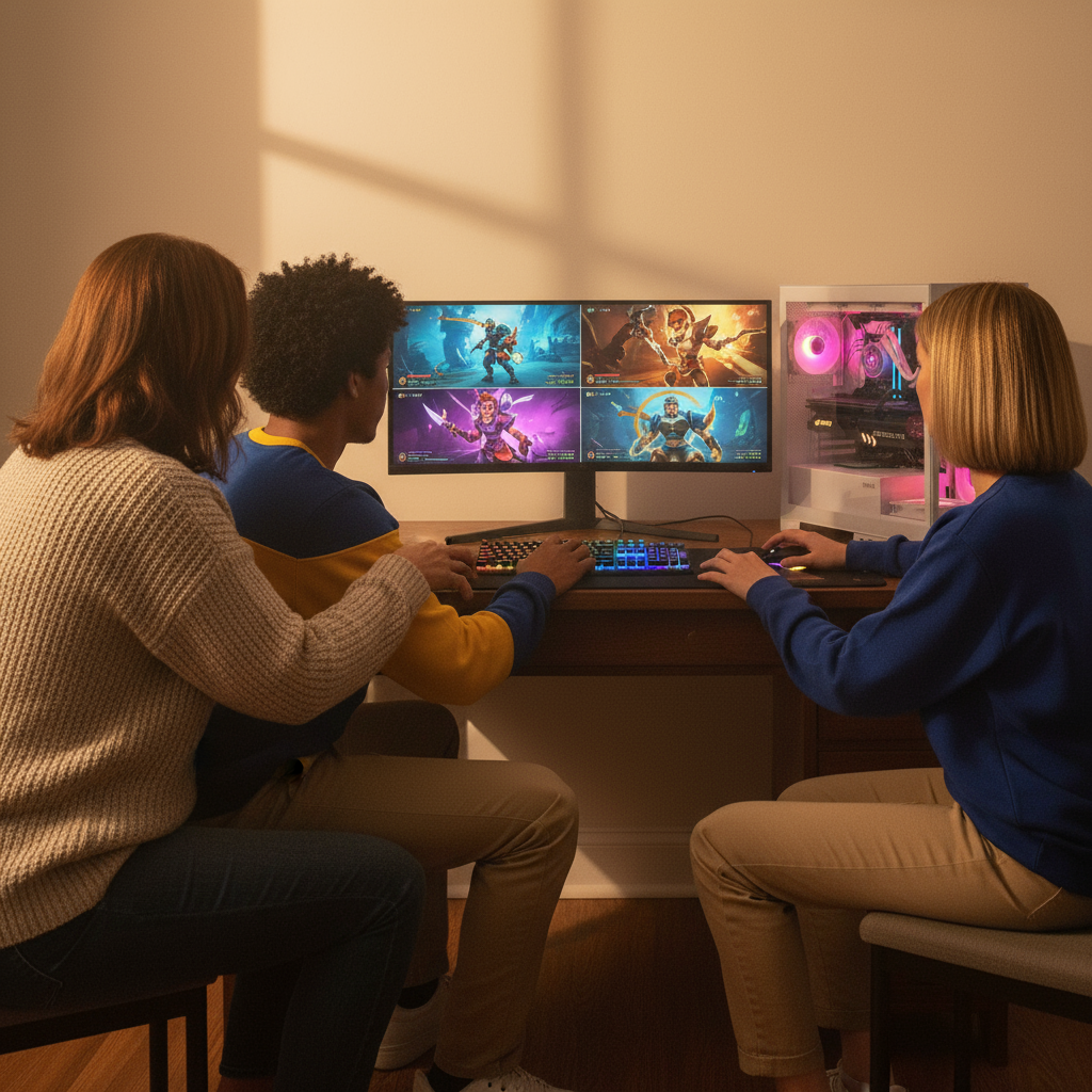 Upgrade Your Family Gaming Space with Canadian-Built, High-Performance Tech and Flexible Financing Options at GroovyComputers.ca