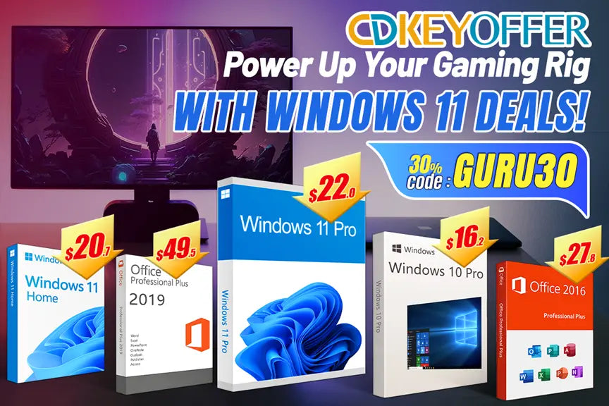 Massive Software Sale: Windows 11 for $22 + Office from $27 — Up to 91% OFF! (11-7-25)