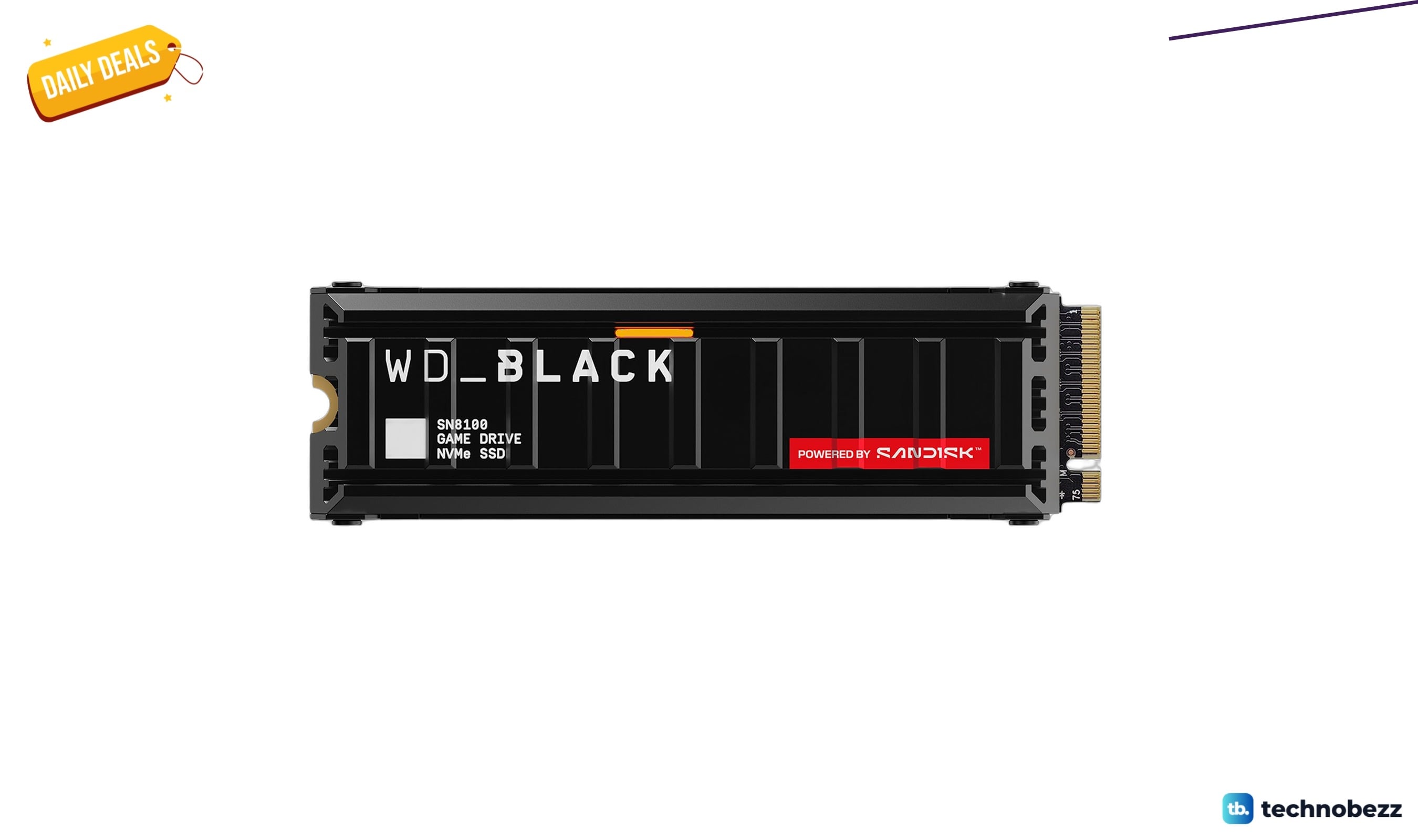 WD_Black SN8100 2TB NVMe SSD drops to $430.28 on Amazon