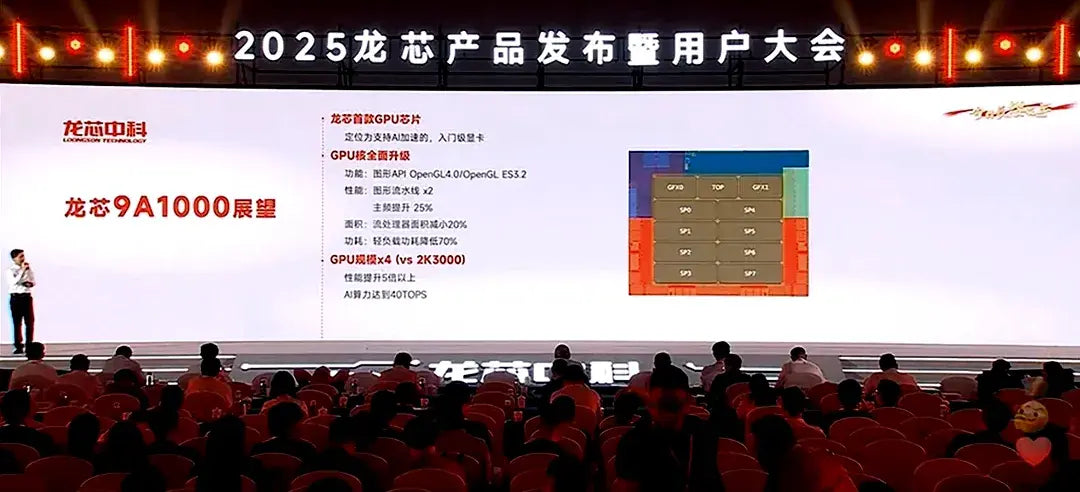 Loongson 9A1000 GPU Nears Tapeout with RX 550-Level Performance