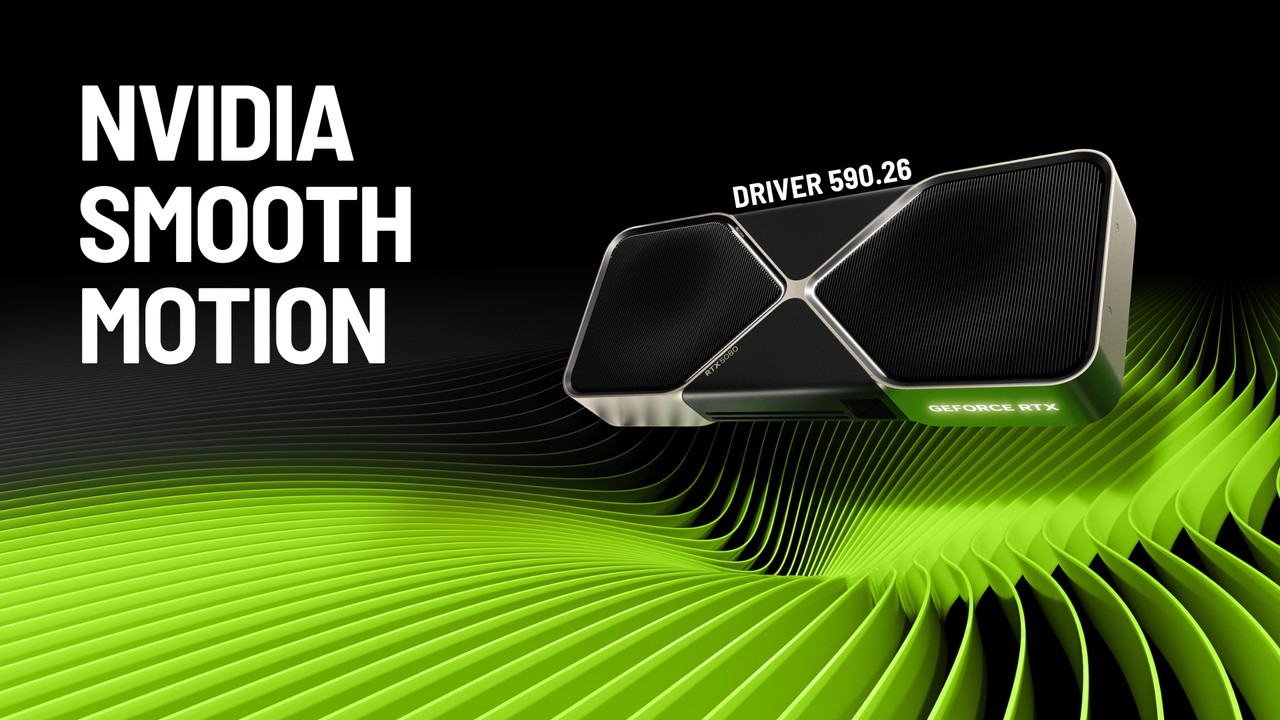 Nvidia's new driver update finally brings Smooth Motion to RTX 40-series GPUs, works like AMD's Fluid Motion Frames and claims to double your FPS with a single click in any game