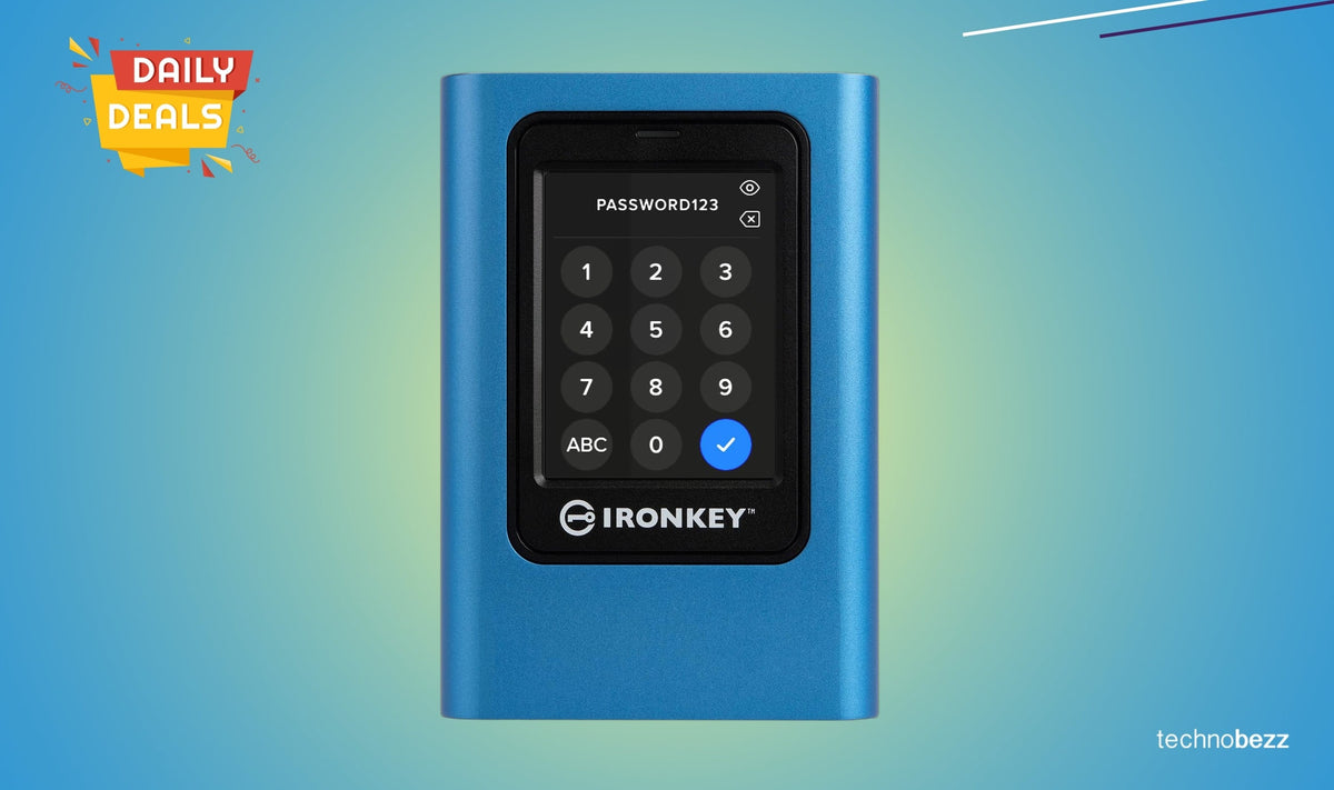 Kingston IronKey Vault Privacy 80 External SSD falls to $298.99