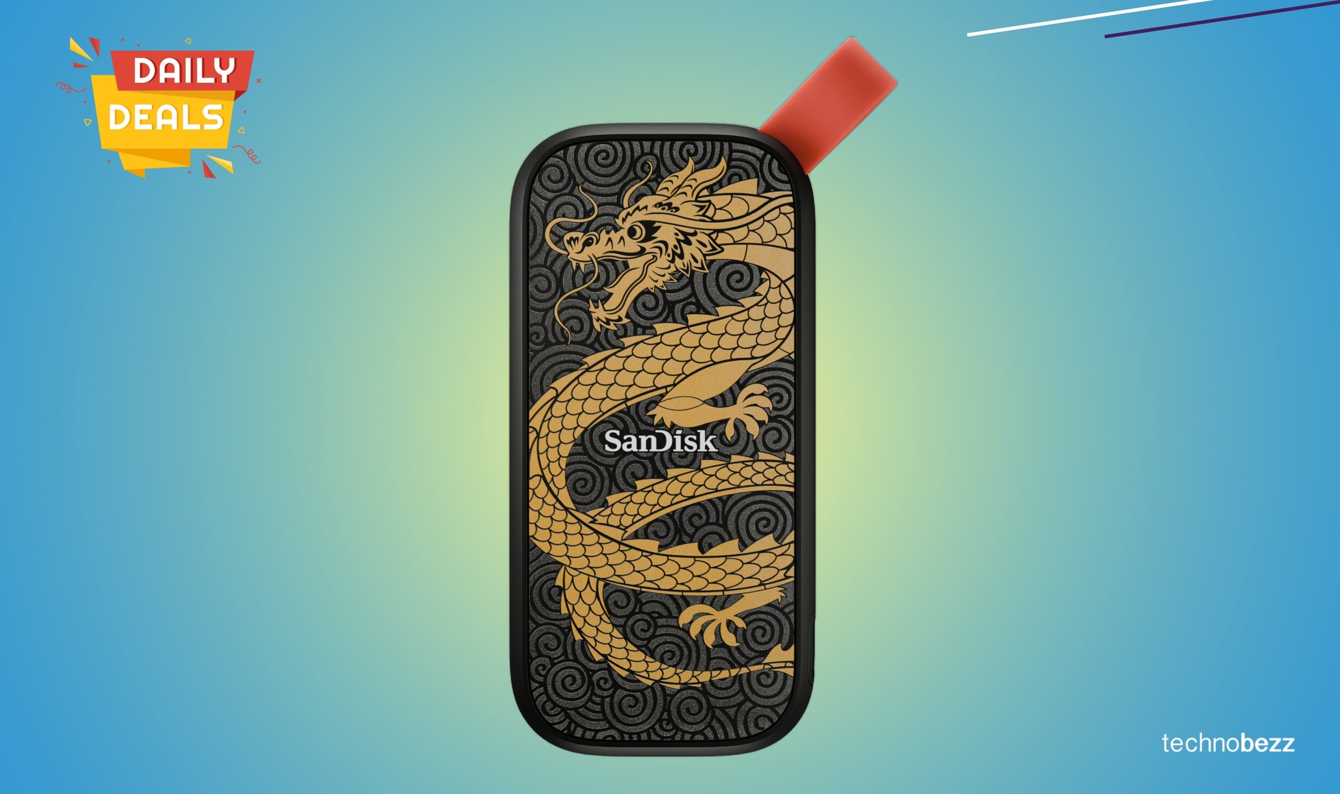 SanDisk Portable SSD Dragon Edition drops to $162.17