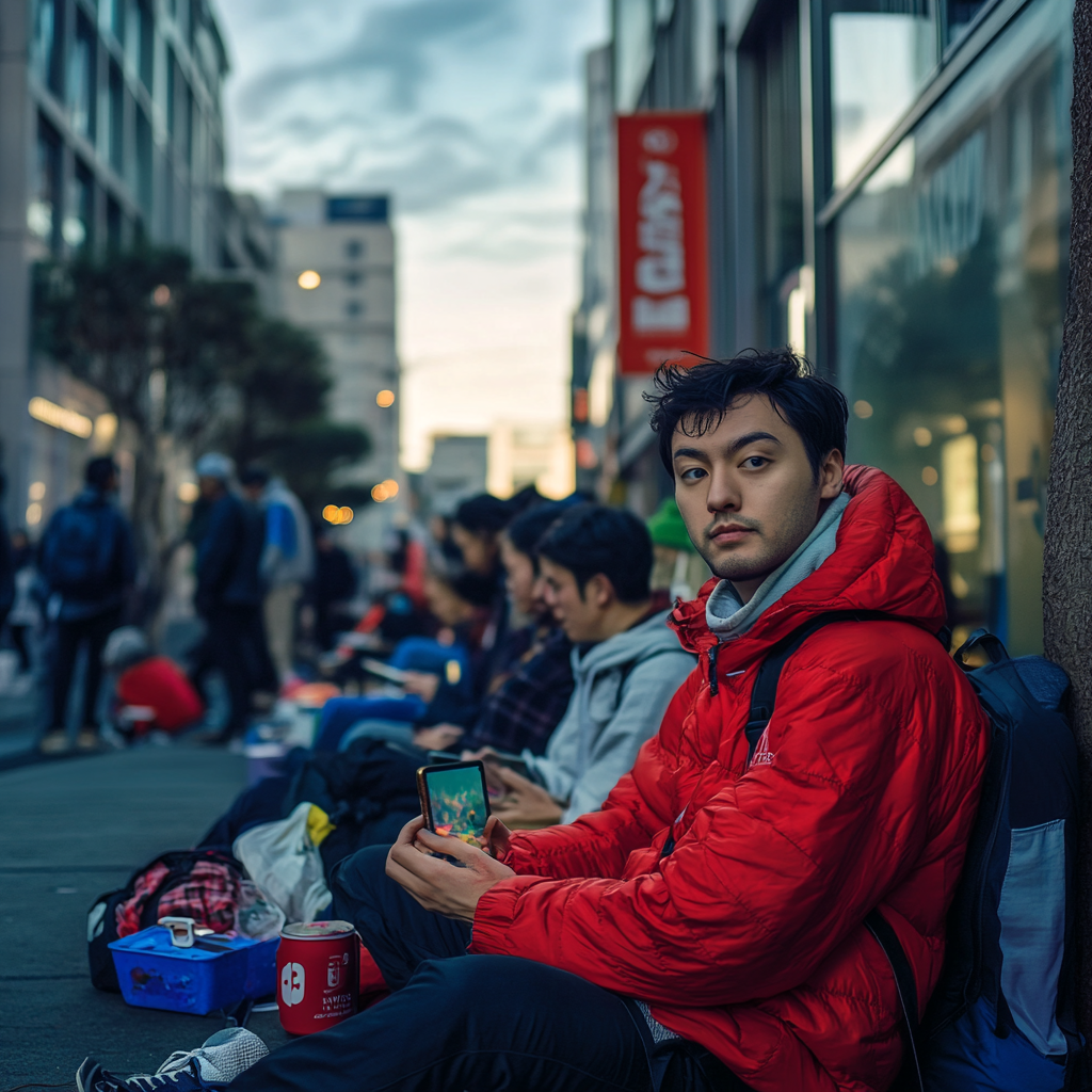 The San Francisco Nintendo Store Now Has Its Own Camper Waiting Out for the Switch 2 — and It's Not Even Open Yet