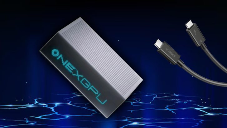ONE-NETBOOK Prepares World’s First ThunderBolt 5-Based RX 7600M XT eGPU
