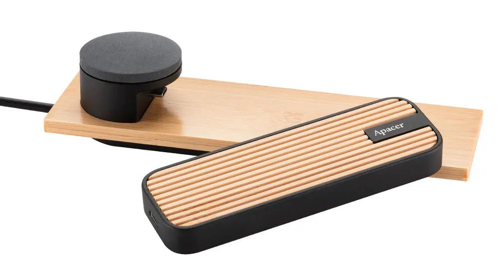 Apacer AS712 Bamboo SSD Combines Storage with Essential Oil Diffuser