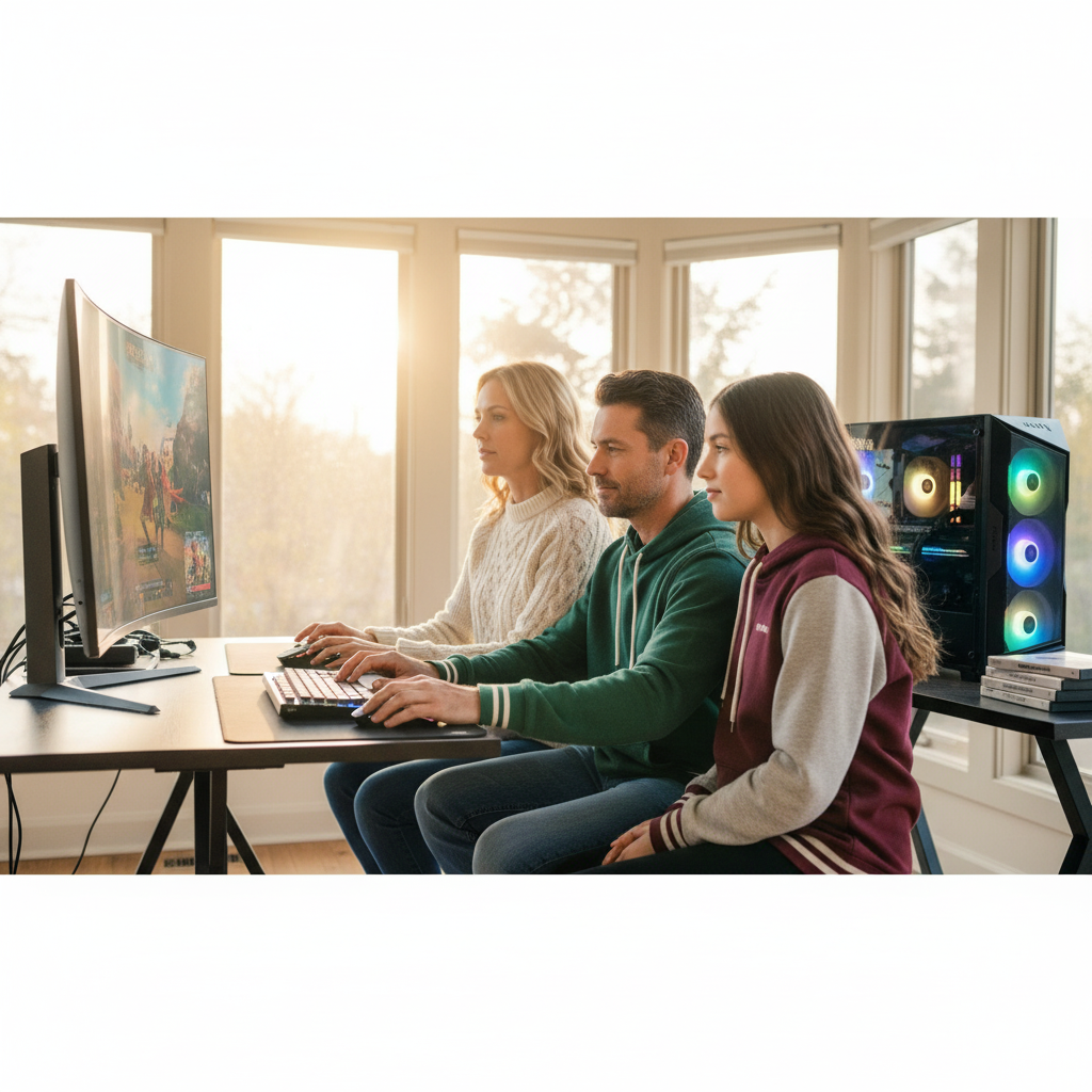 Upgrade Your Family Gaming with Canadian-Built PCs — Seamless Performance, Flexible Financing, and Quality You Can Trust!