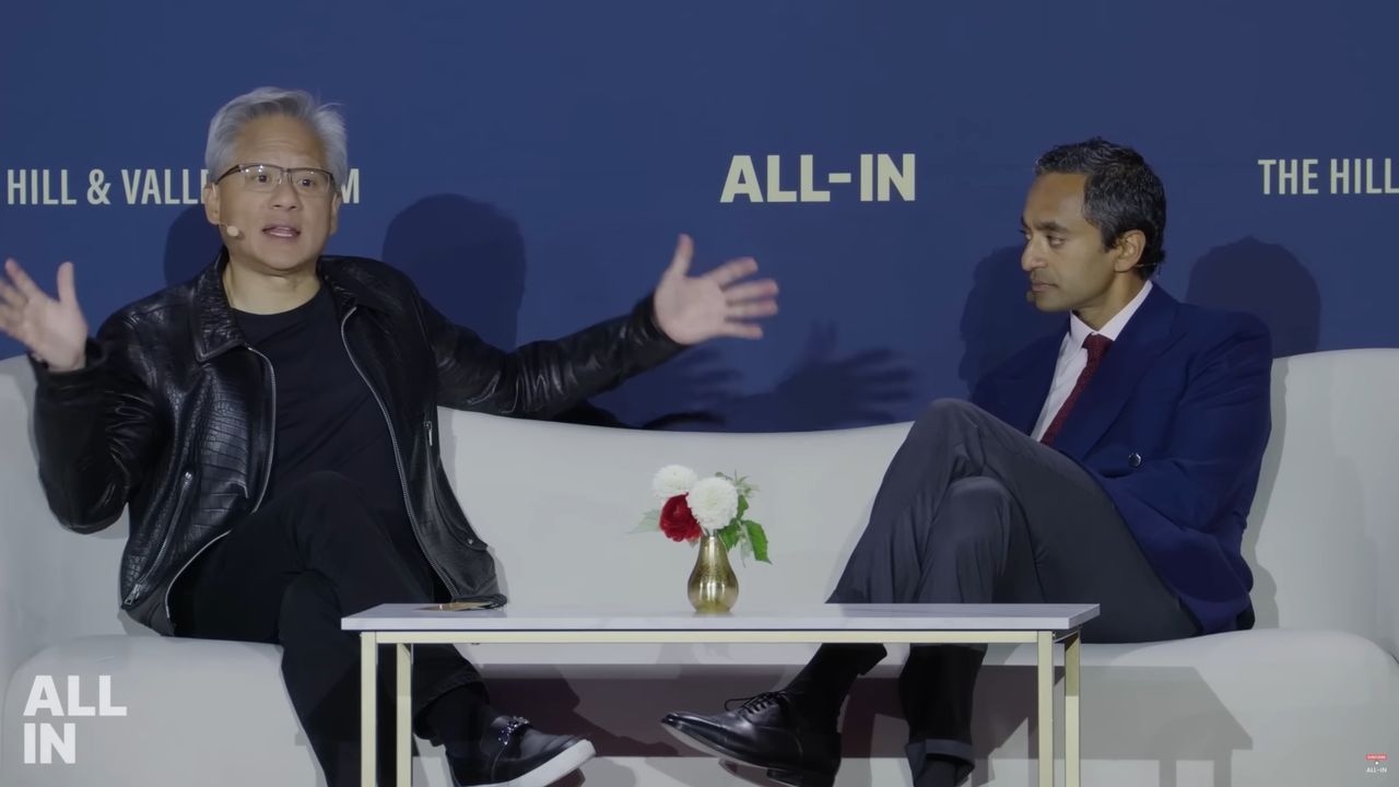 Nvidia CEO Jensen Huang calls Trump 'America's unique advantage' because he's ramping up US energy