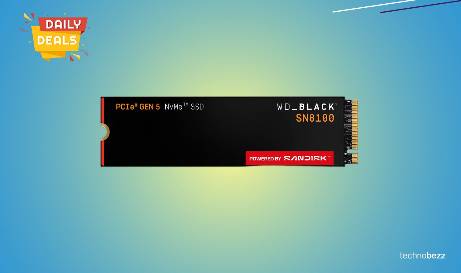 WD_Black SN8100 PCIe 5.0 SSD drops to $279.99