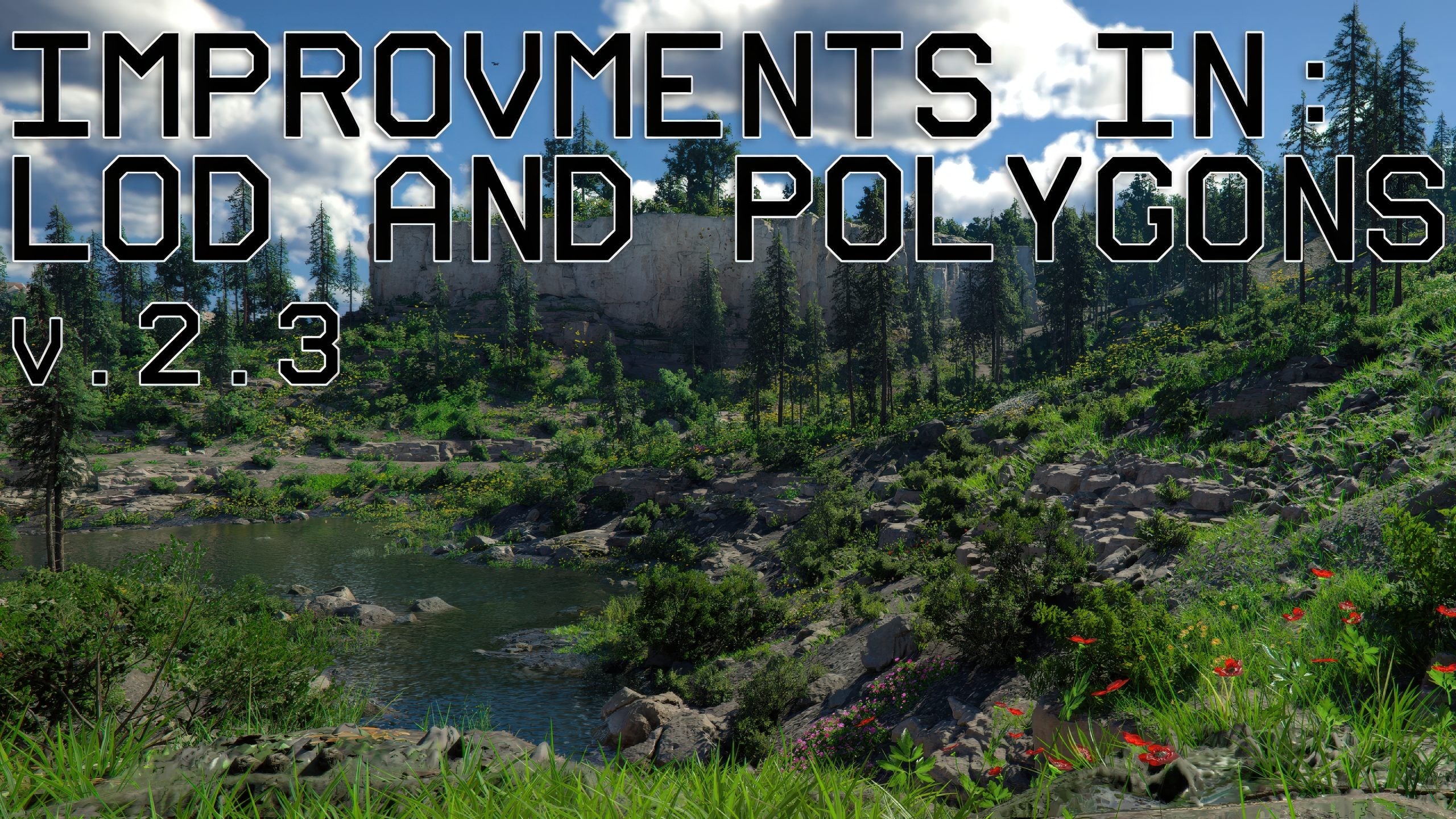 Crimson Desert Mod Adds Grass Shadows and Reduces LOD Pop-In