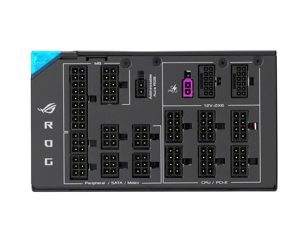 ASUS ROG THOR ATX 3.1 Power Supplies with OLED Display - 1600W Titanium III Efficiency