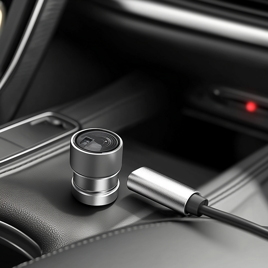 Get a Lisen Car Charger with Retractable USB Type-C and Lightning Cables for Under $15