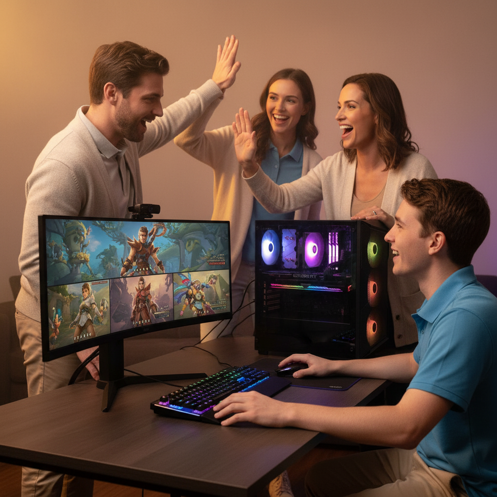 Upgrade Your Gaming Setup for Back-to-School! Discover how this family uses Groovy Computers' Canadian-built gear for seamless gaming, streaming, and creativity. Shop now with easy financing options at GroovyComputers.ca!