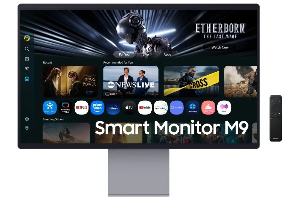 Samsung Outs Smart Monitor M9 With AI-Powered QD-OLED Display