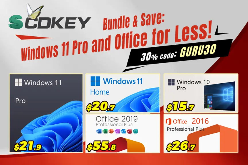 Grab Windows 11 Pro for Just $21.9 — Exclusive SCDKey Offer! (2-7-25)