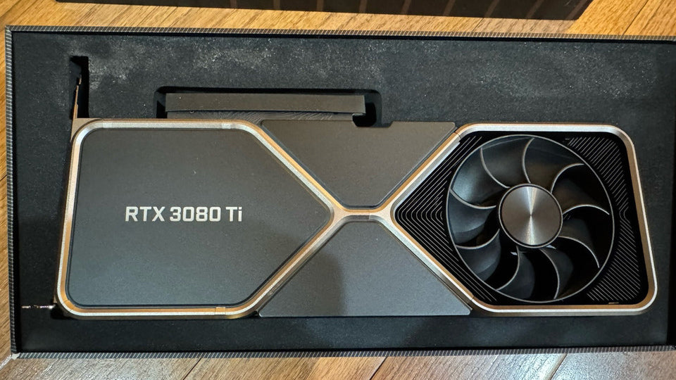 Unreleased Nvidia RTX 3080 Ti 20GB Founders Edition engineering sample sells for $1,999 on eBay