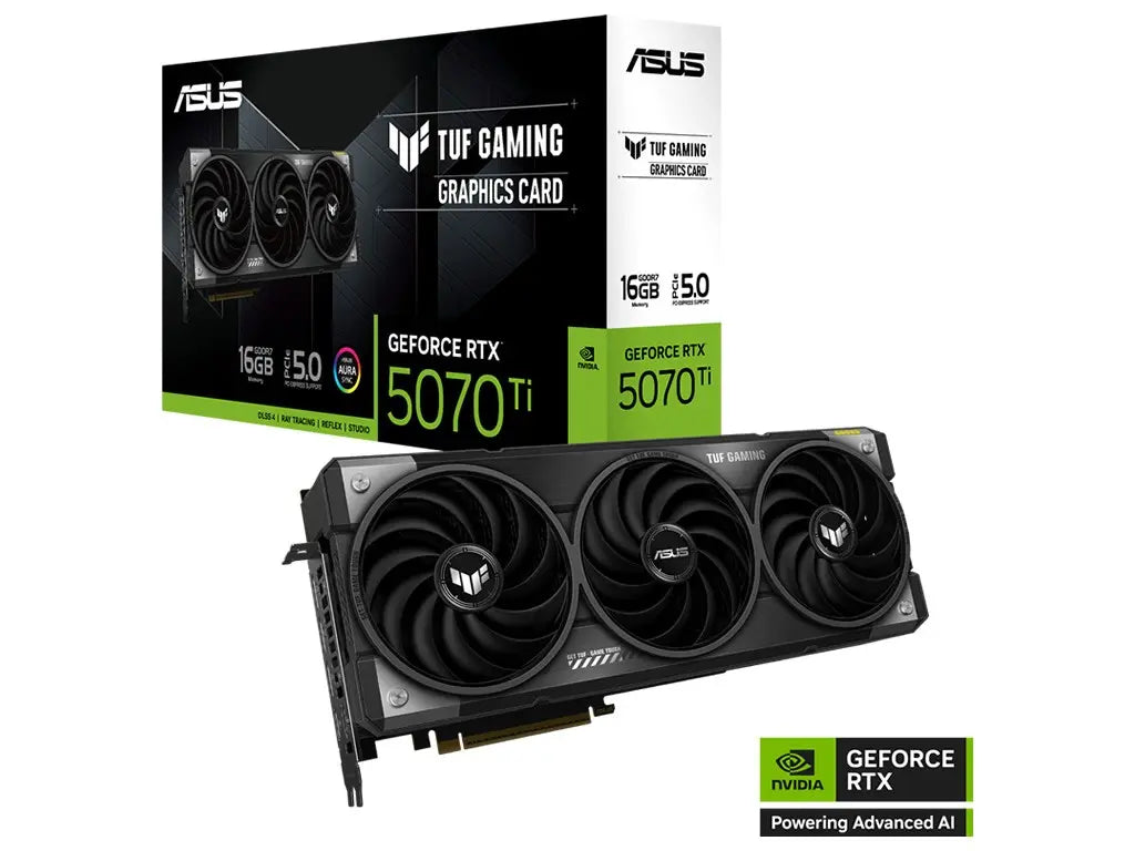 ASUS TUF Gaming RTX 5070 Ti 16GB GDDR7 Released