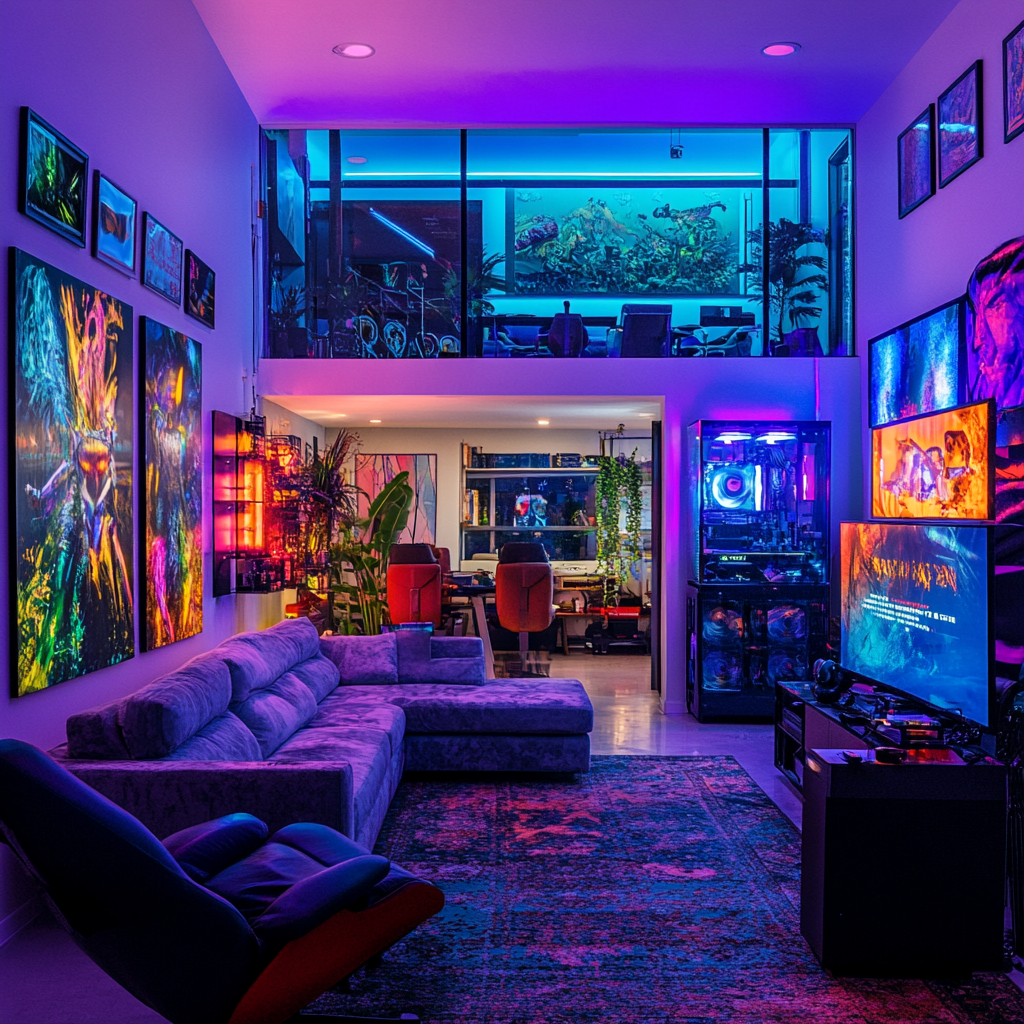 Brand New 8-Core High-End Gaming PC, Ryzen 7 7700x (Better Than i9-12900K), RTX 4090 Options, 32GB 6000mhz DDR5 Ram, 2TB NVME SSD, WIFI