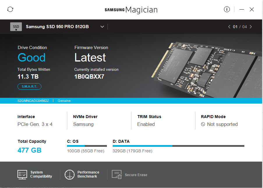 Download Samsung Magician SSD Software 8.3.2