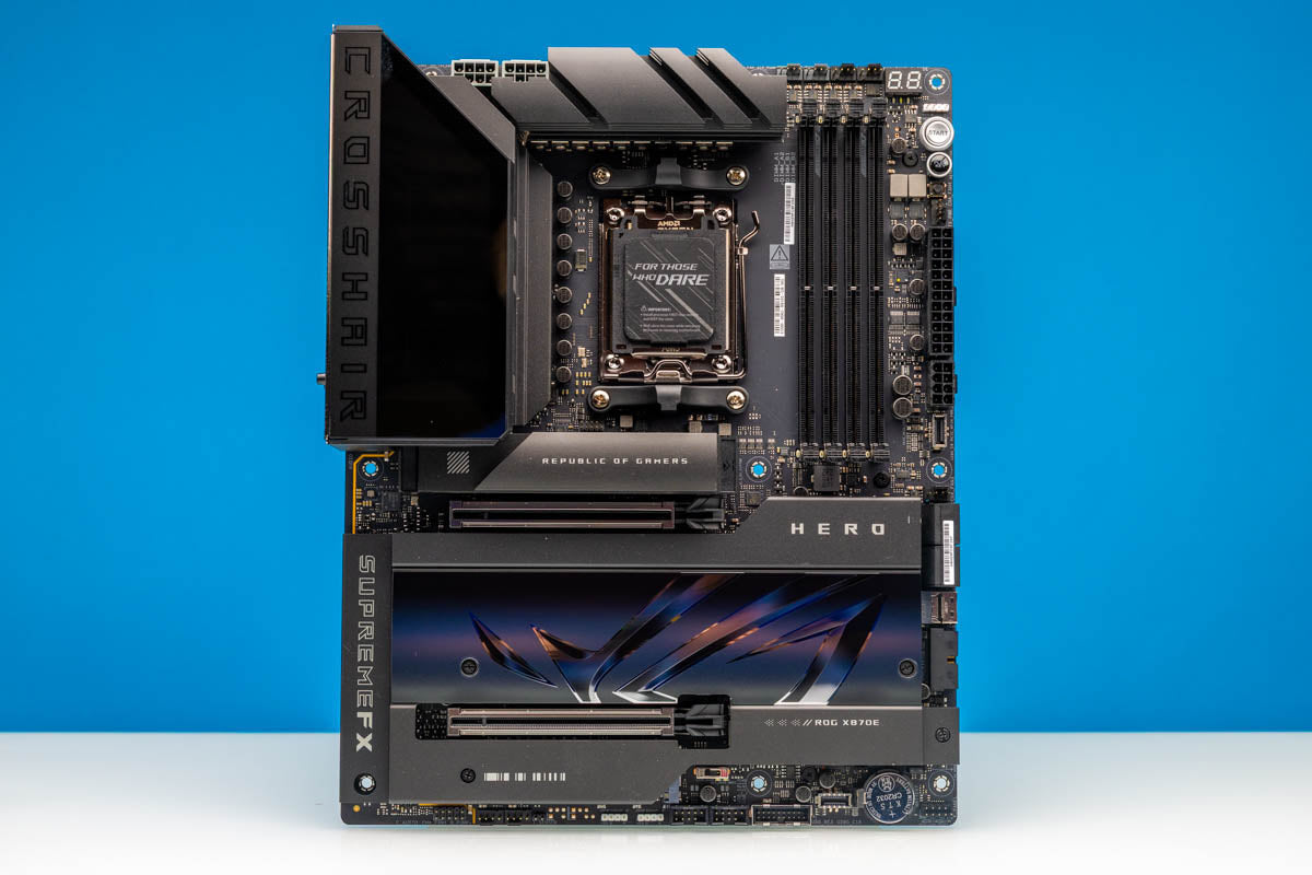 ASUS ROG Crosshair X870E Hero AMD AM5 Motherboard Quick Look