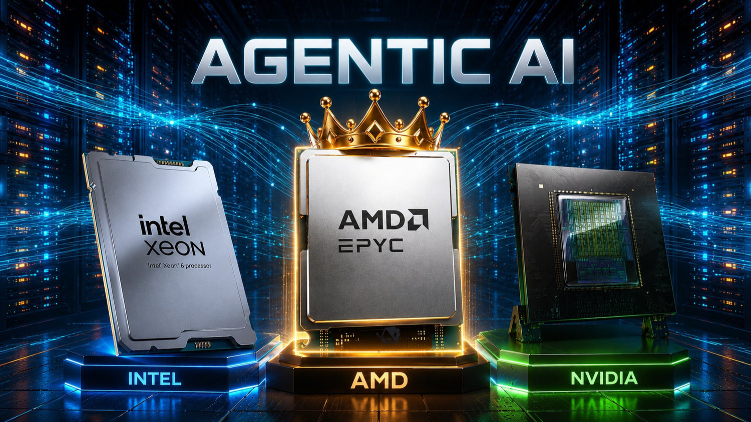 AMD Says EPYC Turin Already Crushes NVIDIA Vera by 2.37x in Agentic AI, With Zen 6 Venice Pushing the Lead Past 3.3x