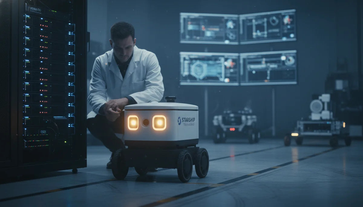 Arrive AI is training delivery robots in simulation to cut testing time