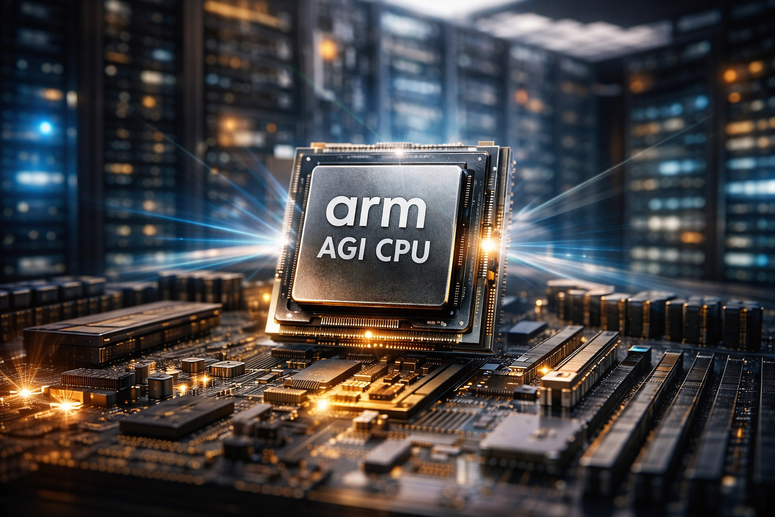 With the AGI CPU, Arm is launching its first data center chip and is making a direct entry into the server business